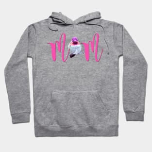 MOM - Pink Hummingbird Photo Hoodie